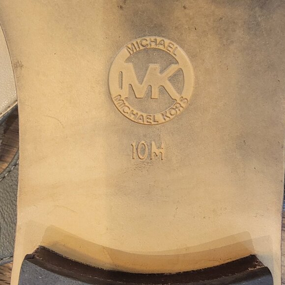 MICHAEL Michael Kors Alice Leather Post Toe Sandals Brown - Picture 15 of 15